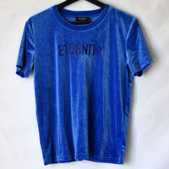 Soaked In Luxury Tops - NWT Soaked In Luxury Velvet Eternity boyfriend Tee